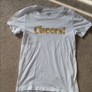 JCrew Tshirt Cheers (size XS)